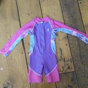 Tuga long sleeve one piece swimsuit 4/5 year old